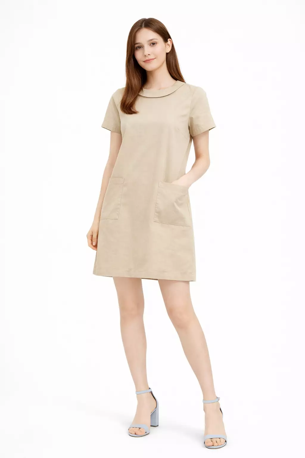 Sabira Dress In Beige