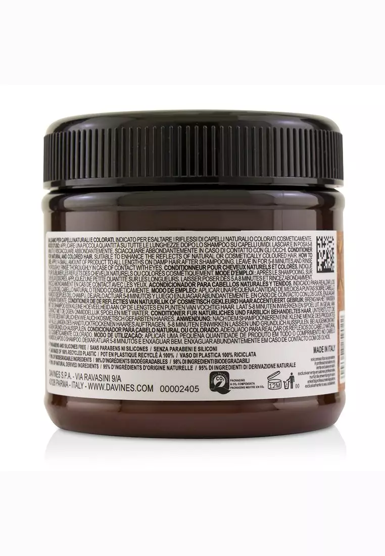 DAVINES - Alchemic Conditioner - # Copper (For Natural & Coloured Hair) 250ml/8.84oz