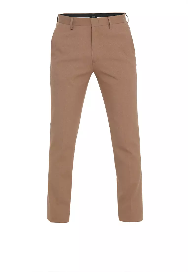 Jobb Bellwool-B Celana Panjang Pria Modern Slim Fit Coklat 3