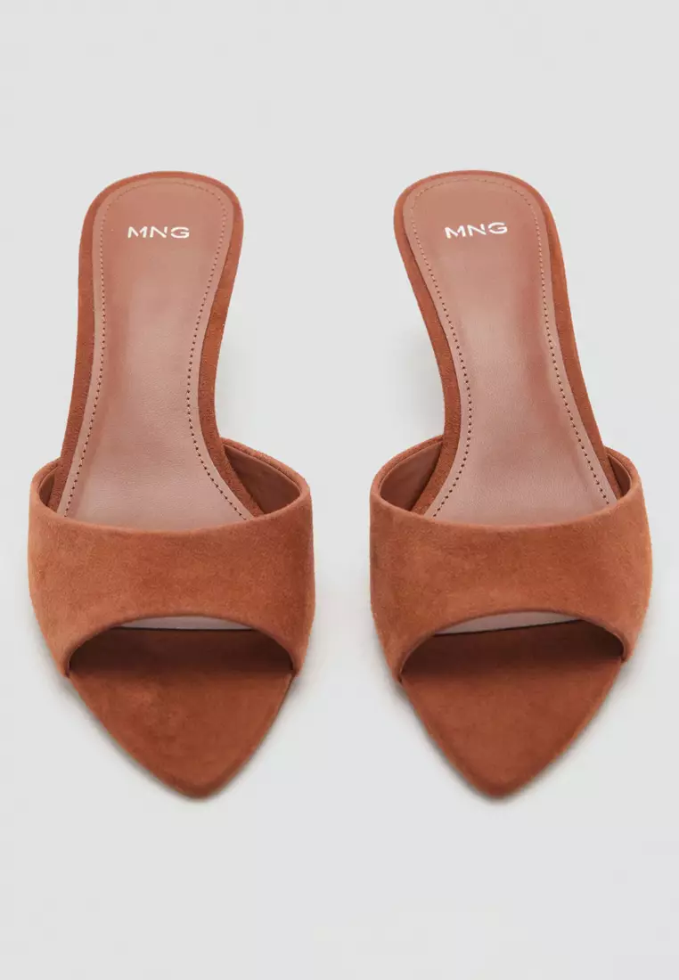 Leather Kitten Heels