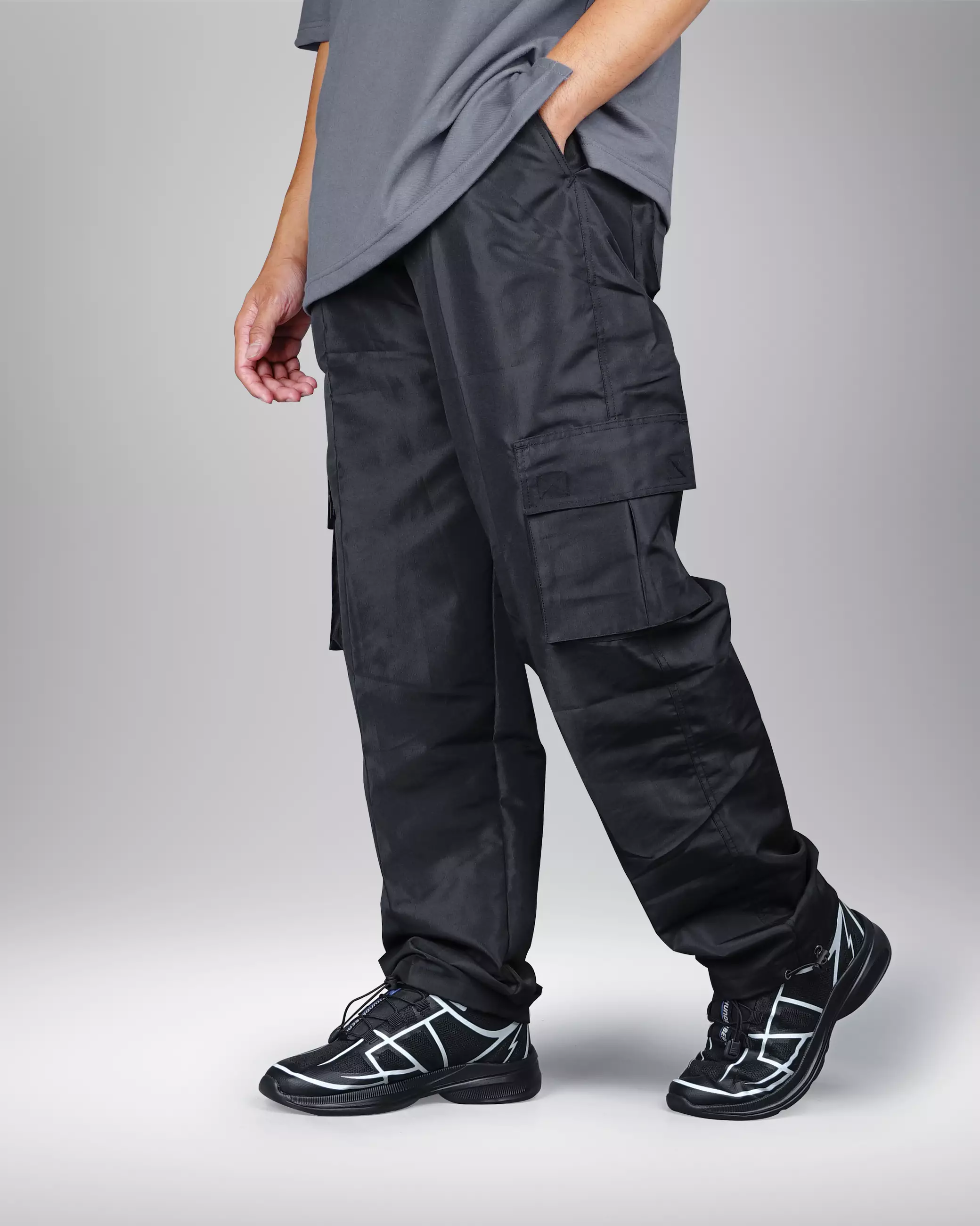 Long Cargo Pants Parasut