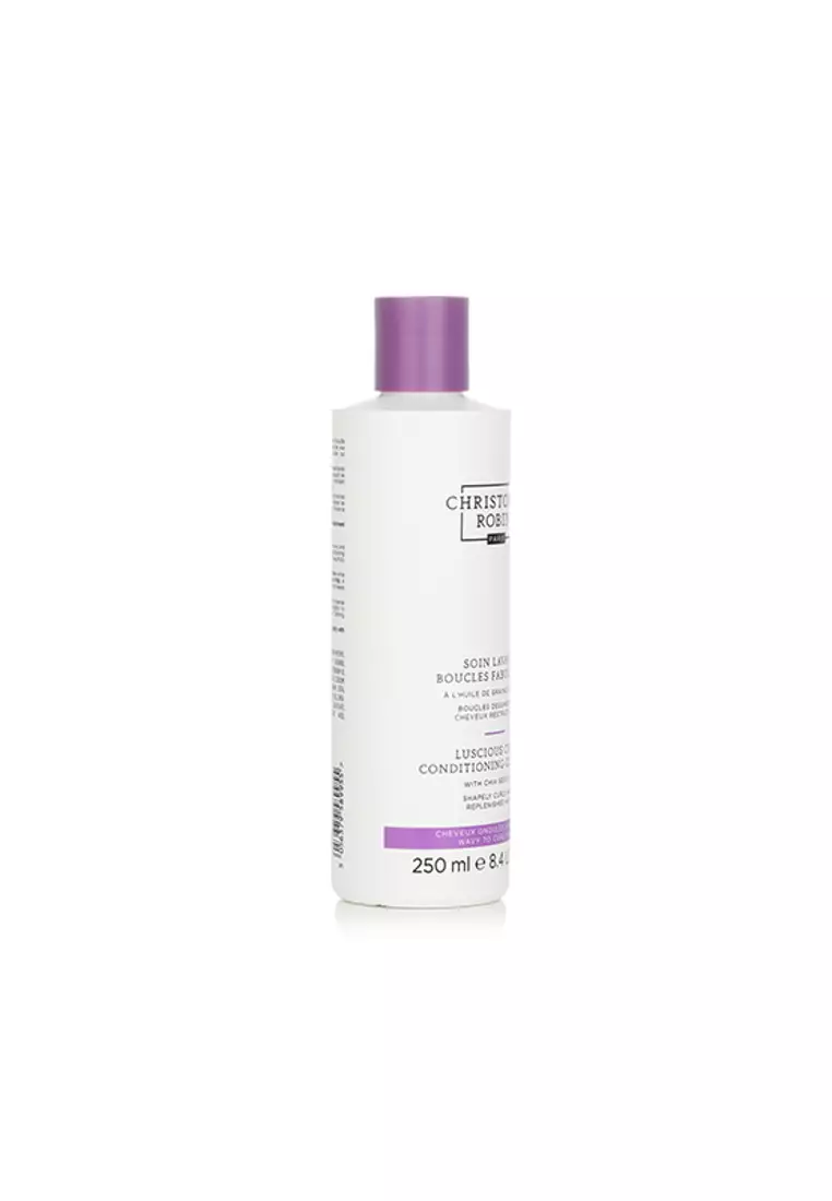 CHRISTOPHE ROBIN - Luscious Curl Conditioning Cleanser with Chia Seed Oil 250ml/8.4oz