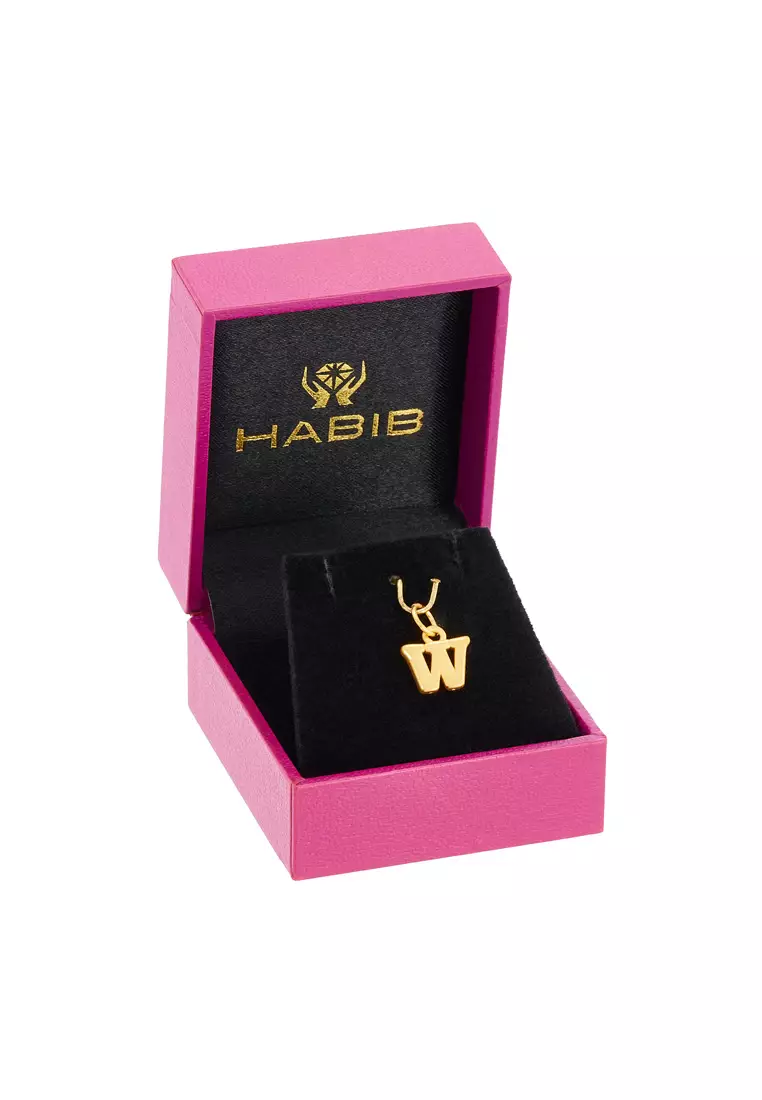 HABIB 999/24K Yellow Gold Pendant DTP010924(W)