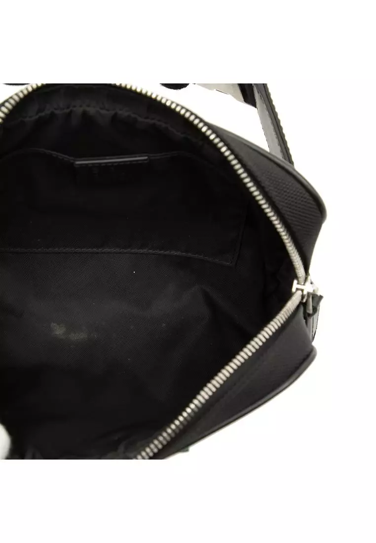 Pre-Loved Gucci Canvas Techno Web Belt Bag