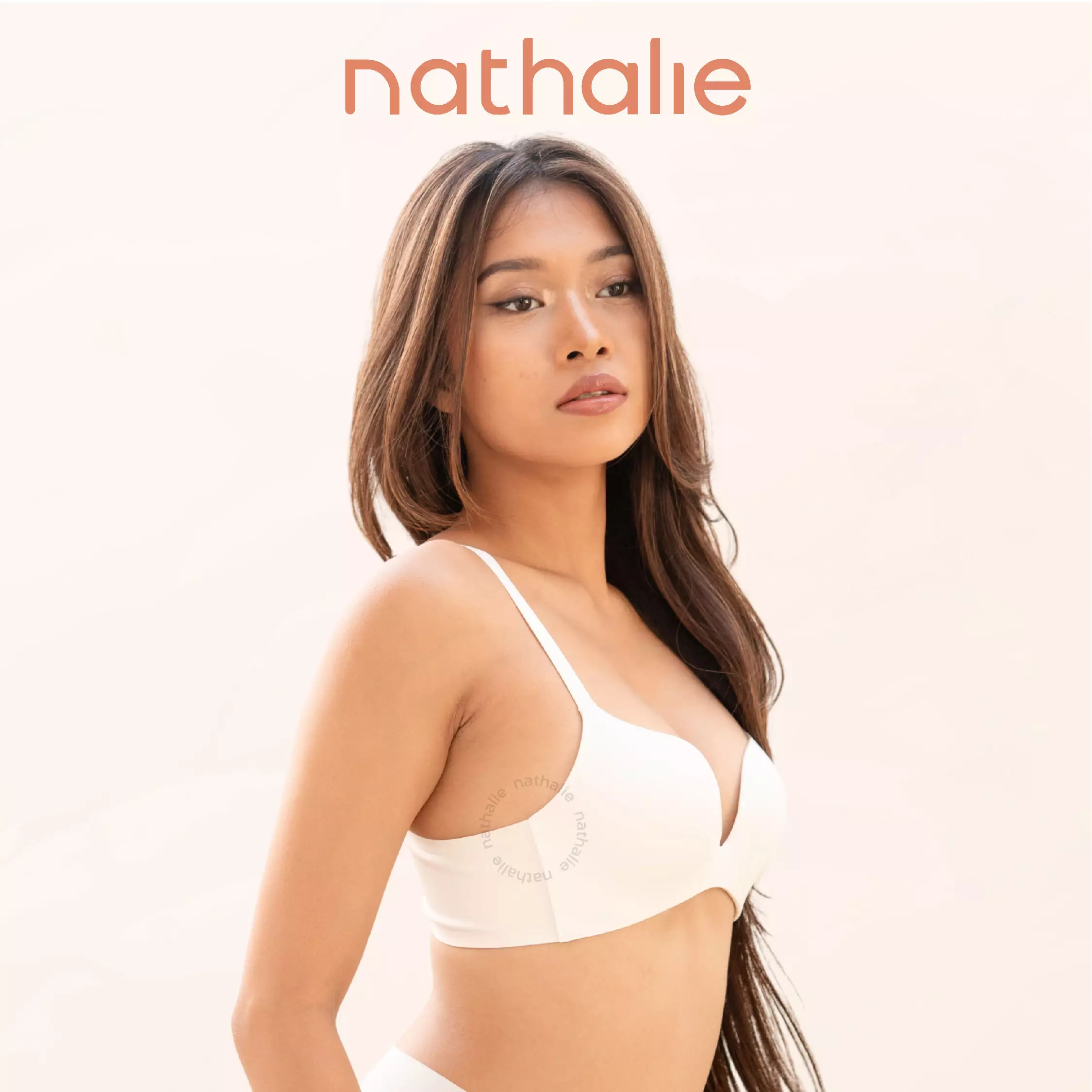 Nathalie 3D Push up Bra NTB 3536 -  Marble