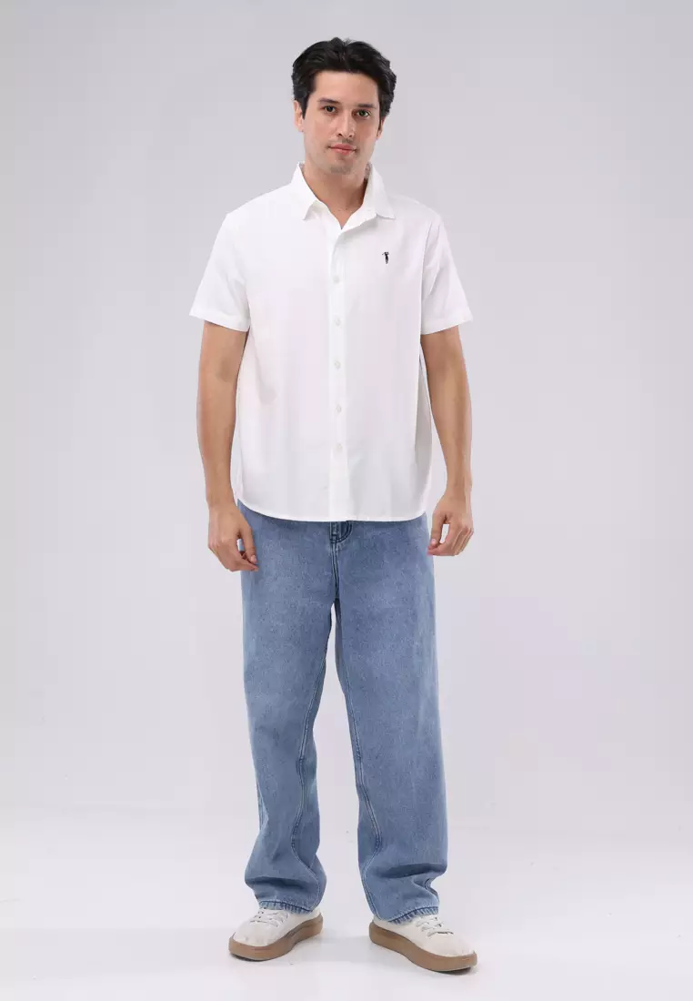 Woven Polo Short Sleeves