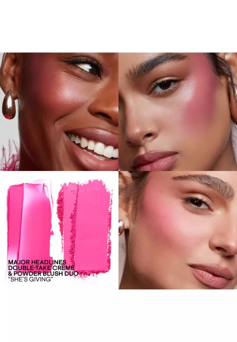 Major Headlines Double-Take Creme & Powder Blush in She's Giving
