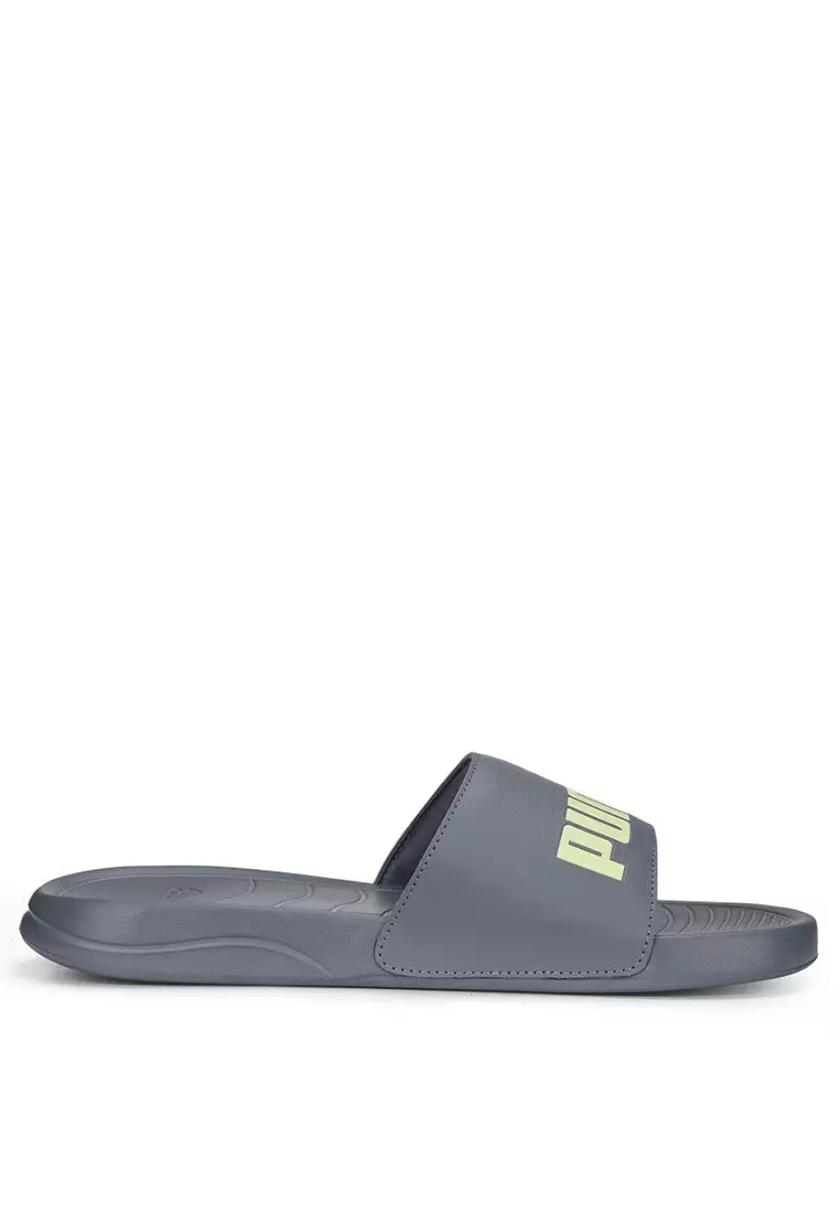 Puma popcat hotsell quilted slides