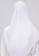 Vervessa white Vervessa's Bella Instan Square Hijab Scarf Syari Segi Empat White C3731AAEDBFC0DGS_5