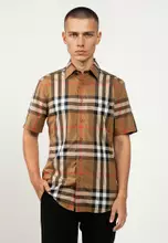 Buy BURBERRY Claverdon Short Sleeves Check Shirt 2026 Online | ZALORA