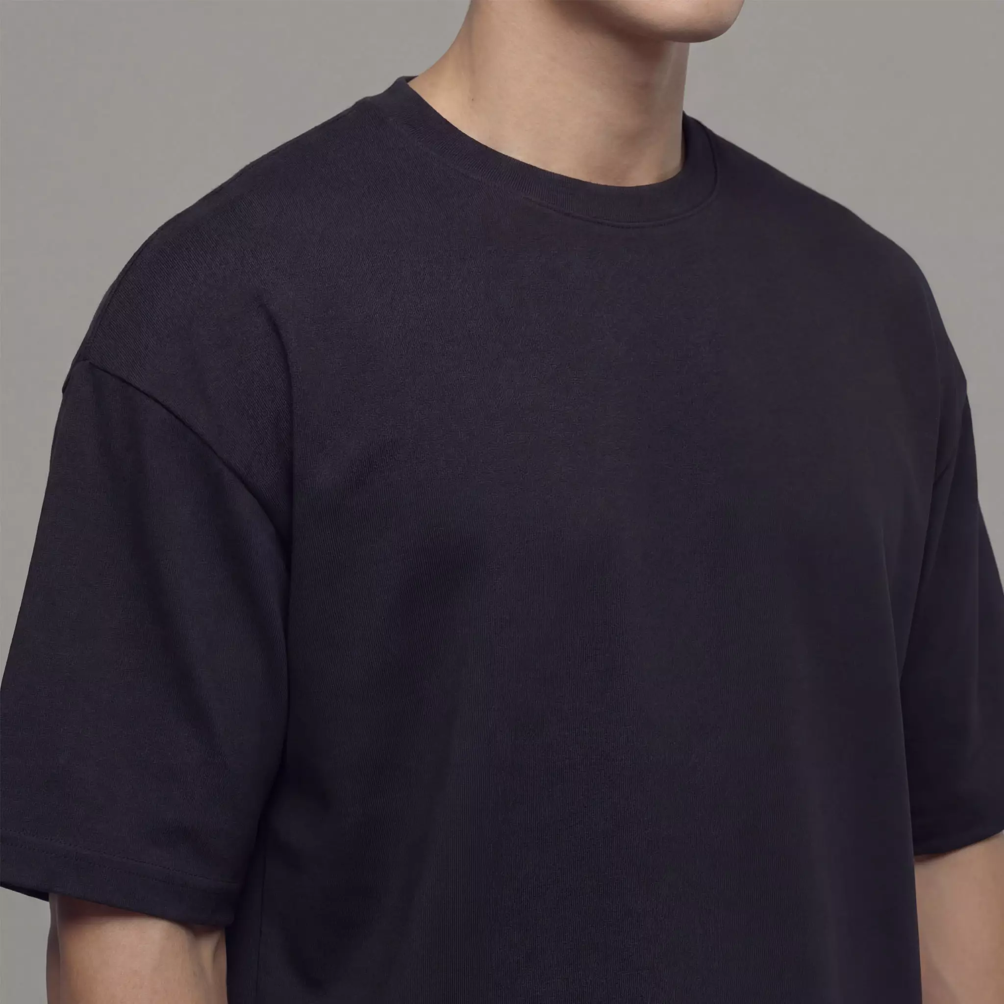 THIRDDAY Kaos Oversize Boxy Gym Scubalux Hitam Polos BXY MTZ47