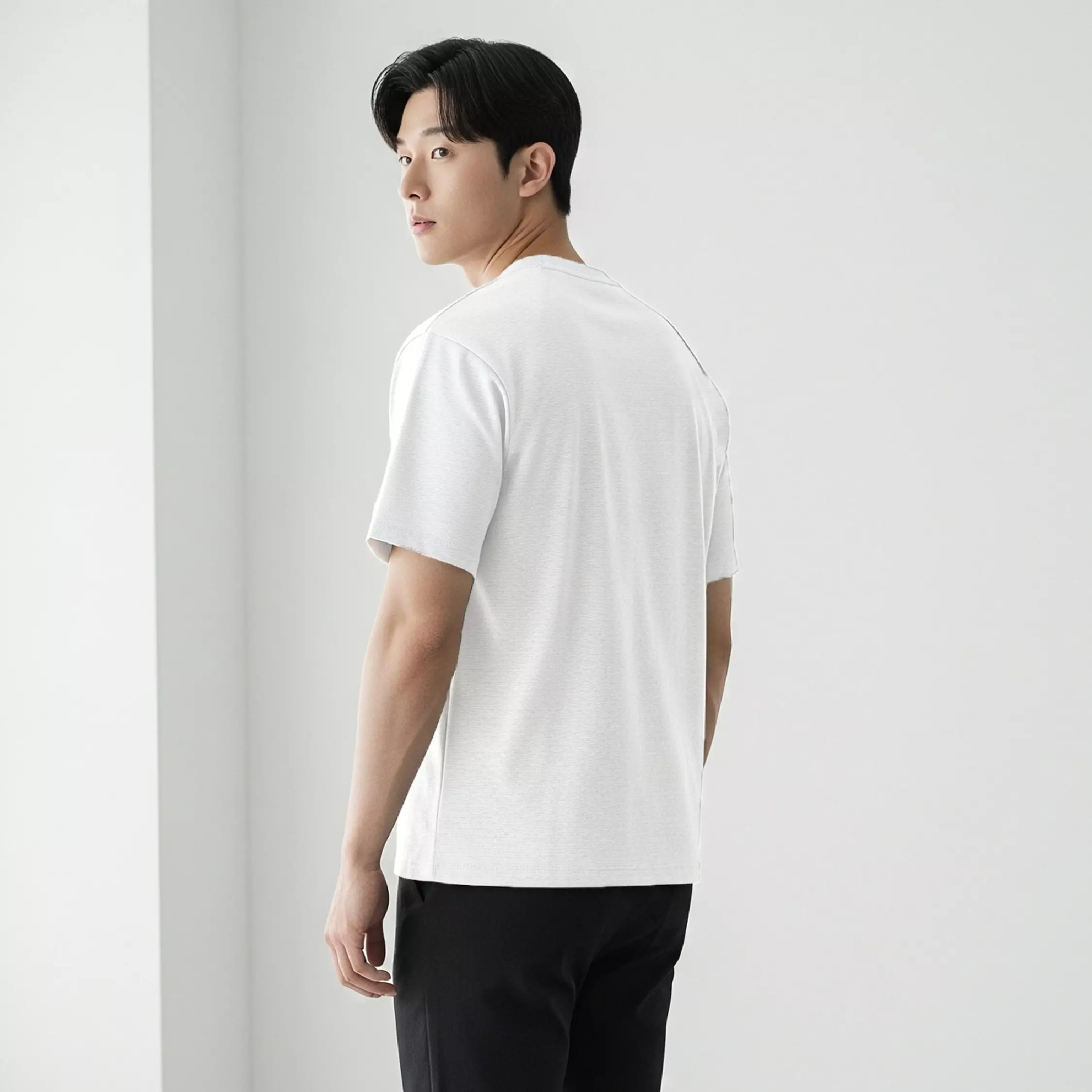 Kale AXELO REGULER WHITE Organic Cotton | T-Shirt Basic