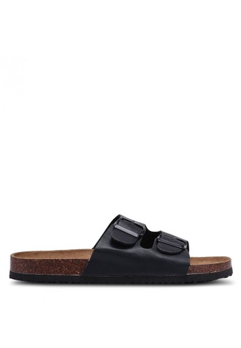 Jual Rubi  Rex Double Buckle Slides Original ZALORA 