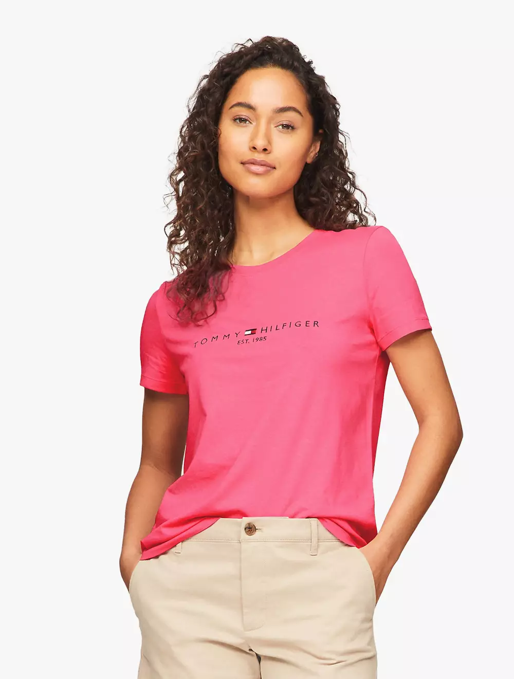 Jual Tommy Hilfiger TOMMY HILFIGER Embroidered Tommy Logo T