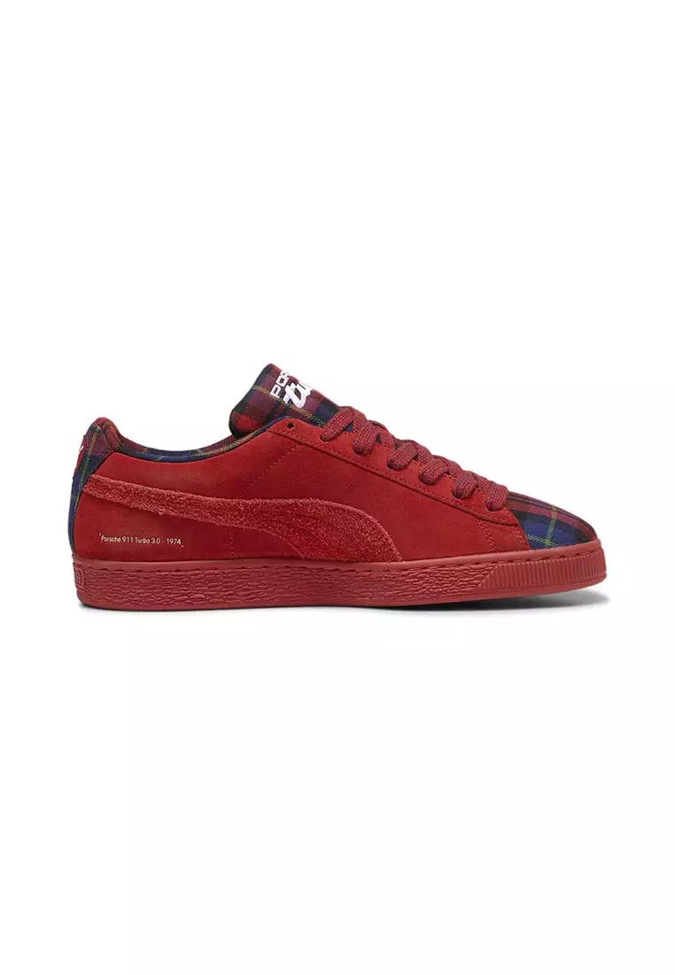 Discount on Puma  shoes - SKU: Pl Suede Classic Tartan