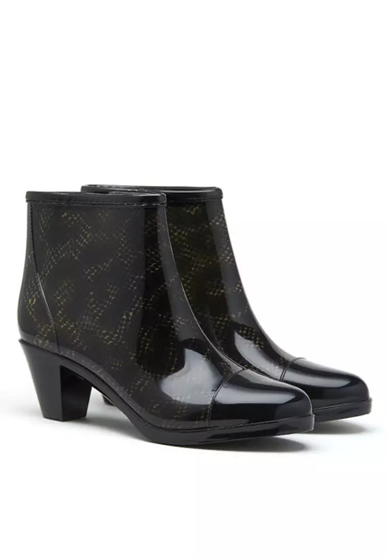 Medium heel clearance ankle boots