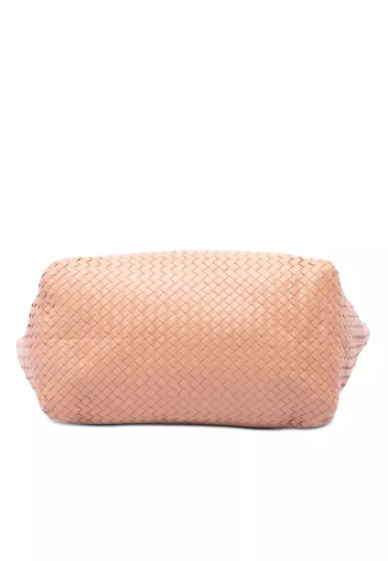 Pre-Loved Bottega Veneta Large Nappa Intrecciato Cesta Tote
