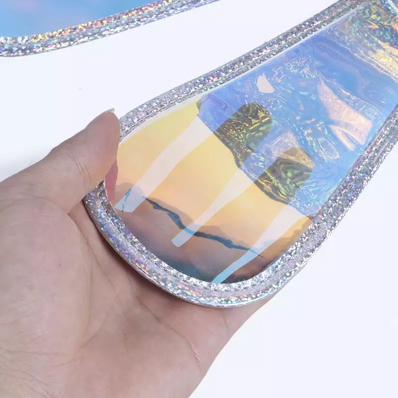 TAS RANSEL BACKPACK ANAK HOLOGRAM FLOWER - Silver