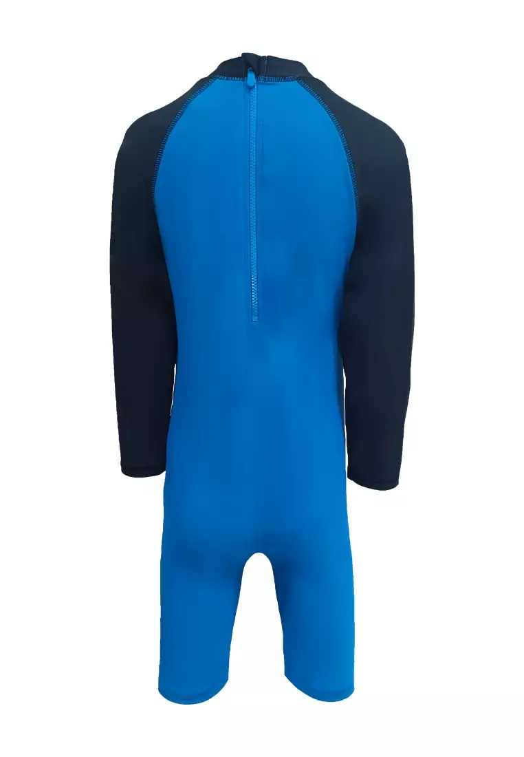 Spiderman Bodysuit with Zipper Swimwear for Kids Boys