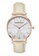BCBG 白色 BCBGMAXAZRIA BG50696010 Rose Gold and Cream Leather Watch 4F7FBAC8D96C5BGS_1