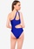 Public Desire blue One Shoulder Cut-Out Swimsuit 15236US3F348E3GS_2