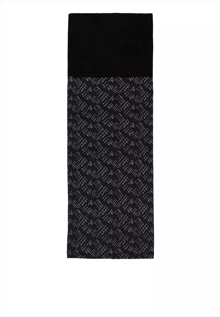 Patterned Polar Fleece Scarf