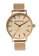 Milliot & Co. gold Carly Mesh Bracelet Watch 88D66AC349C690GS_1