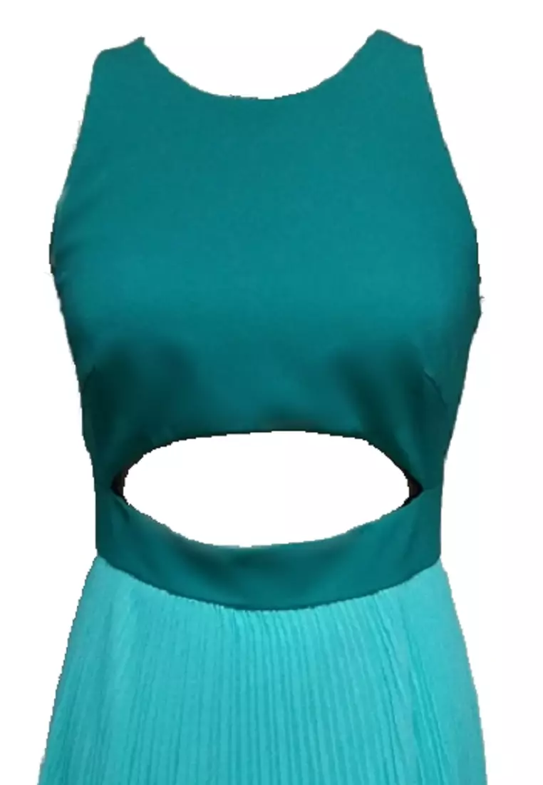 優雅的風格滌綸短款晚禮服