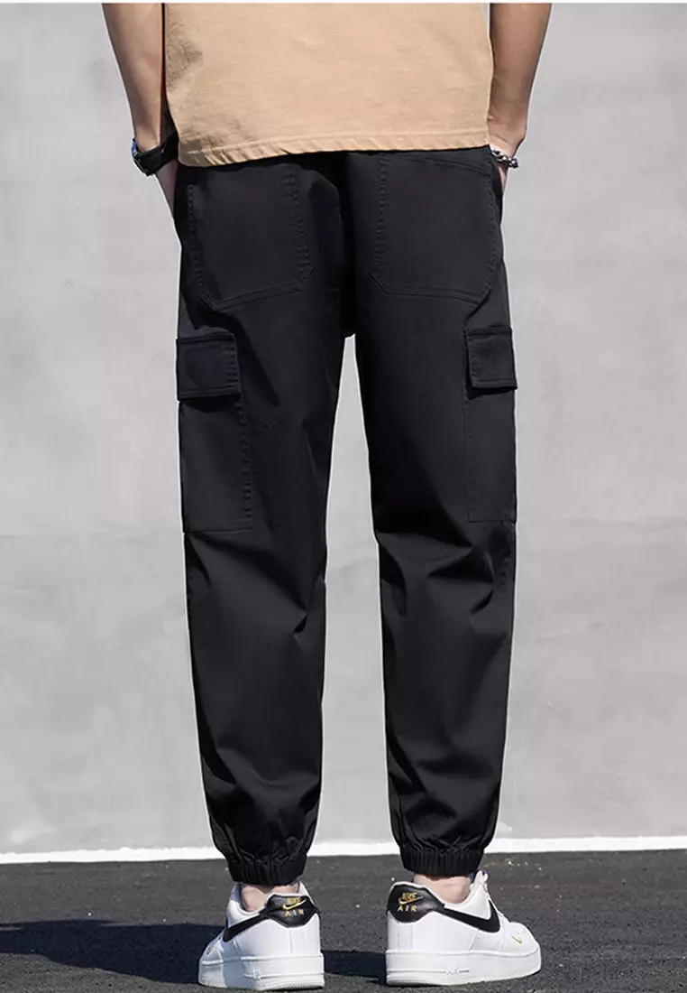 Drawstring Casual Jogger Pants
