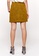 SISLEY yellow Mini Skirt with Zip 53108AAFE1060DGS_2