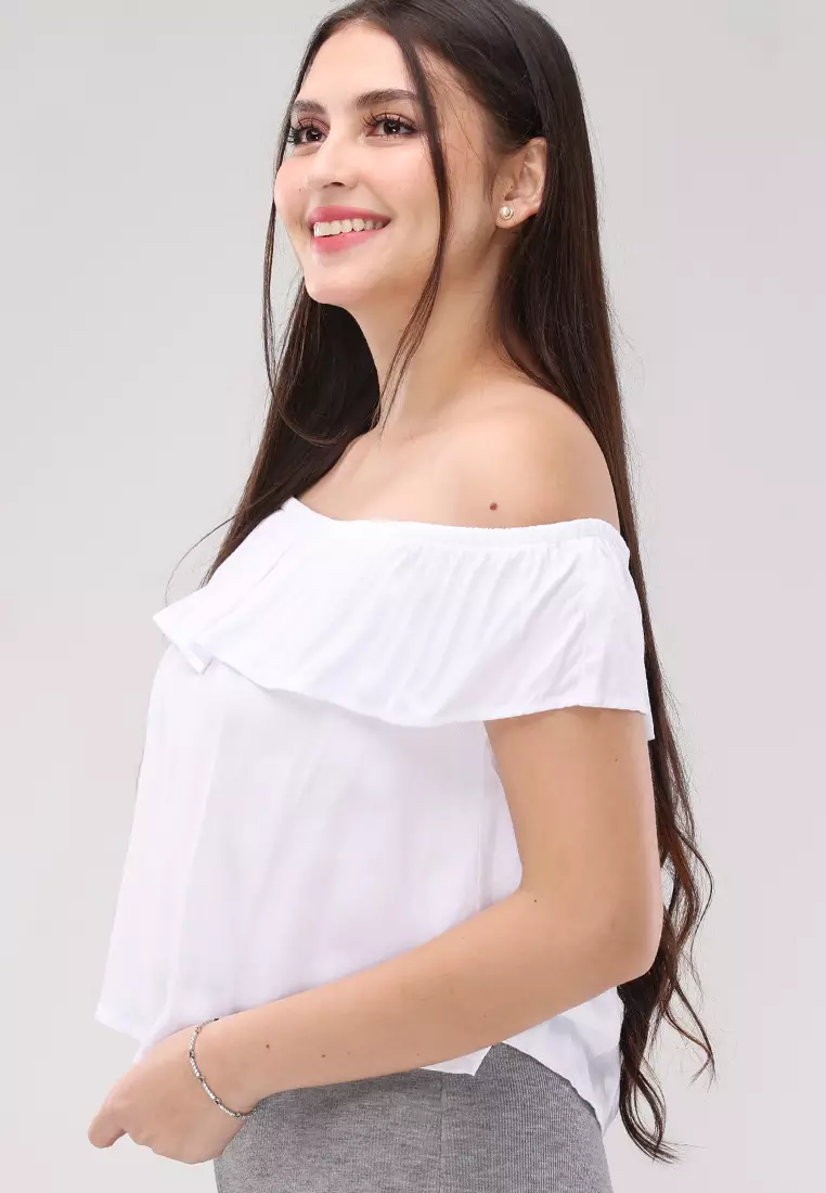 Single Twill Woven Sleeveless Blouse