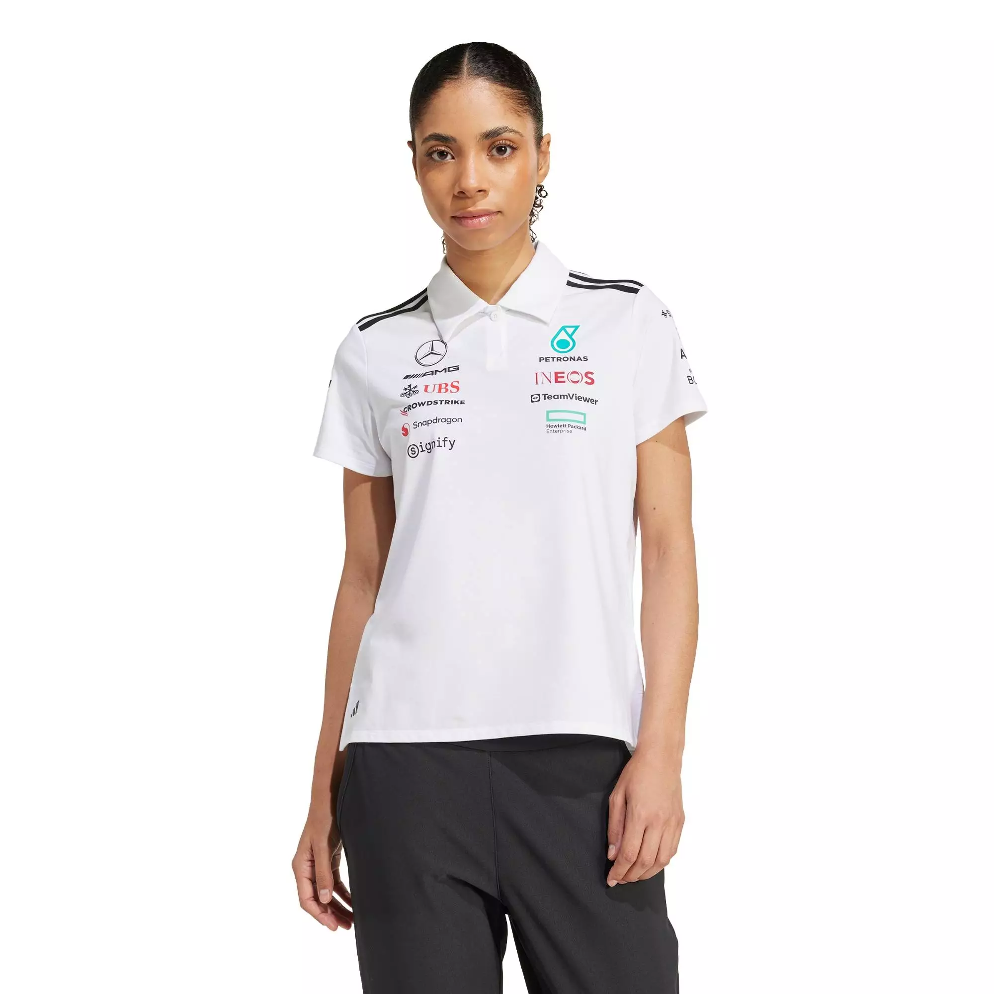 Motorsport MERCEDES - AMG PETRONAS FORMULA ONE TEAM POLO Women White JV5741