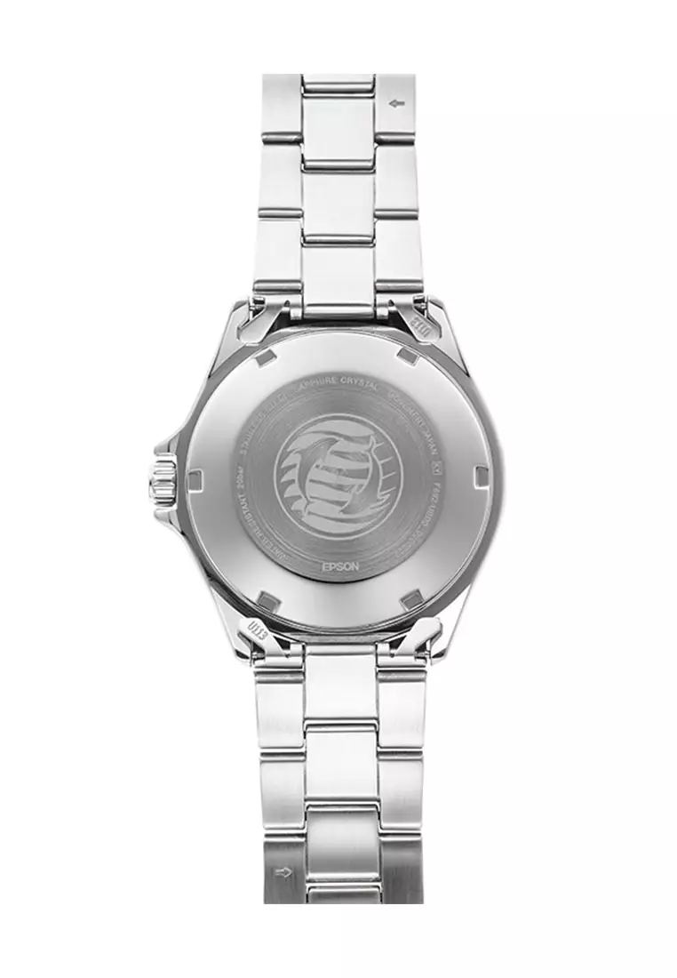 Orient Kamasu Silver Stainless Steel Analog Automatic Watch For Men OR-RA-AA0818L19B