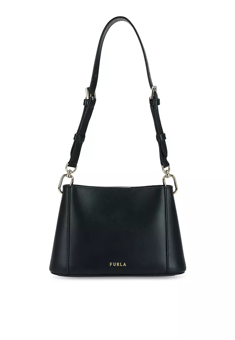 Furla black new arrivals bag