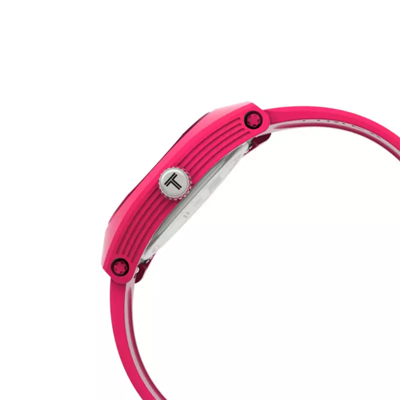 Jam Tangan Unisex Timex Urban Pop X Fortnite TW2W96800 Pink Dial Pink Polyurethane Strap