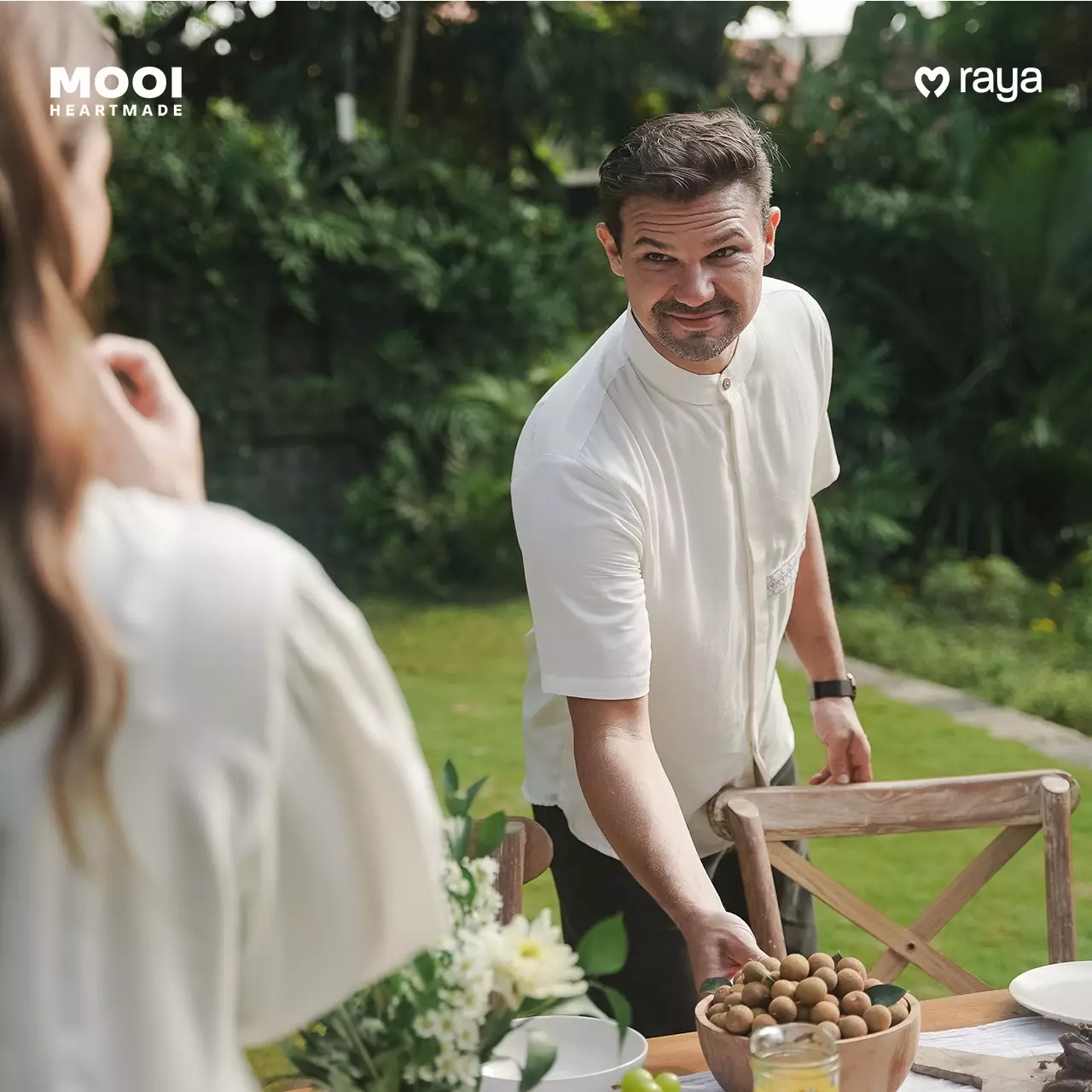 Mooi Atasan Pria Kemeja Pria Raya Collection Gaffi Koko V1 - Clary Sage