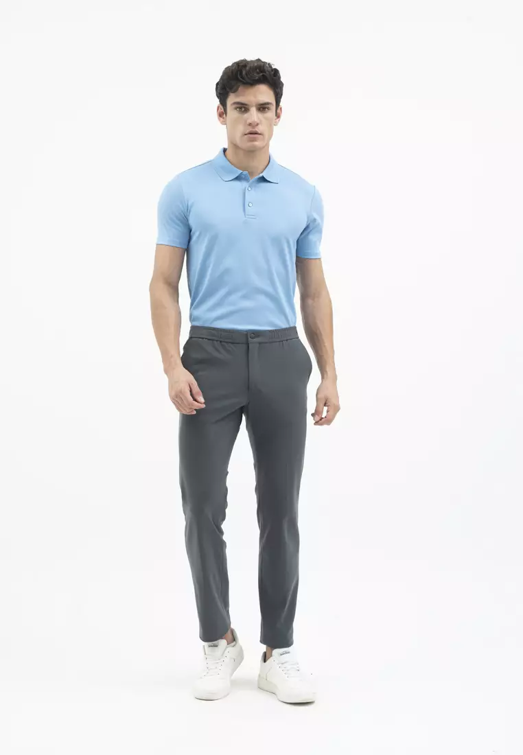 Jobb Jerico Celana Panjang Joger Modern Slim Fit Dark Grey