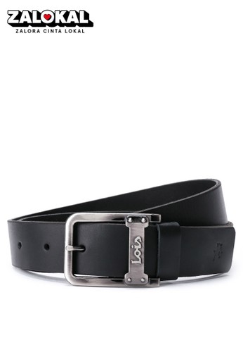 Jual Lois Jeans Belts Cow Leather Nickle Original Zalora Indonesia