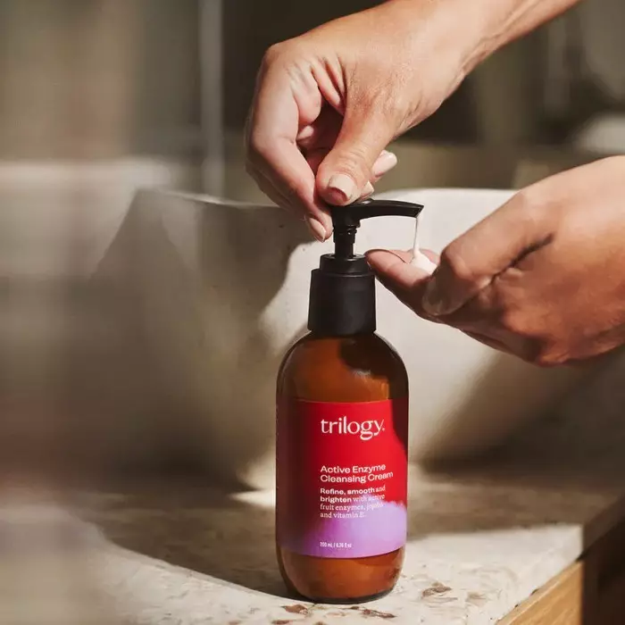 Trilogy Active Enzyme Cleans Cream 200 ml | Face Wash