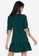 ZALORA BASICS green Tie Sleeve Mini Dress 06486AA011D19FGS_6