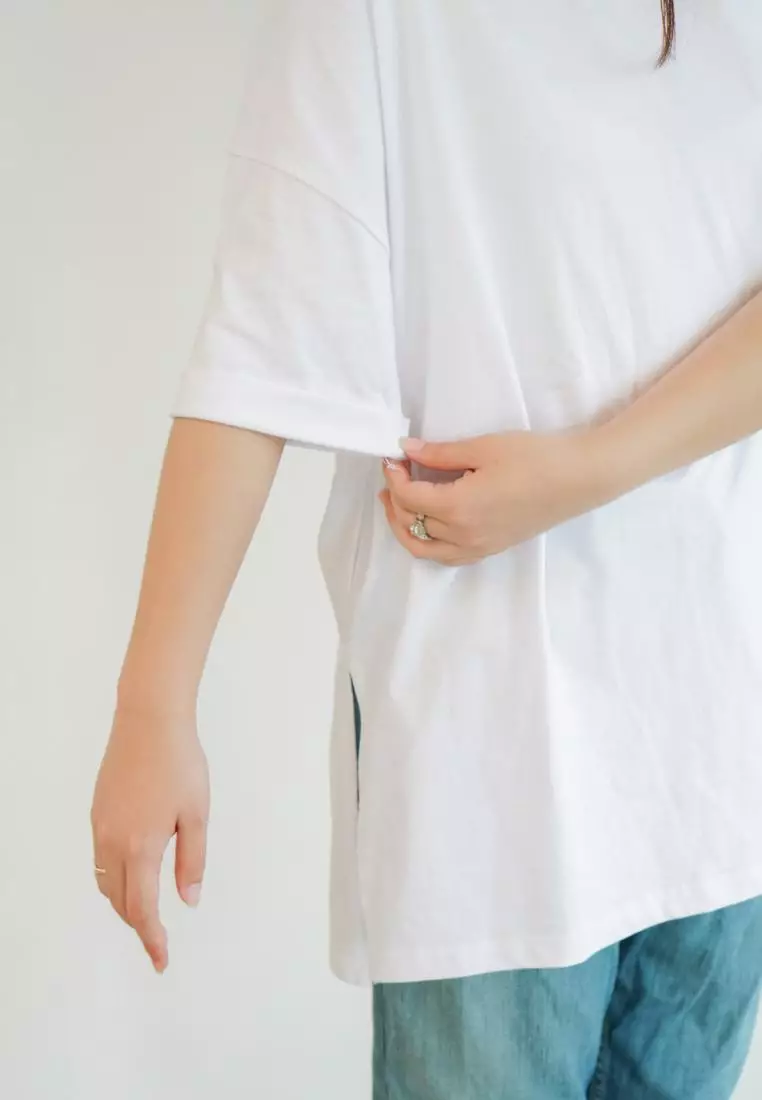 Blow Fany Kaos Oversized Slit Cut