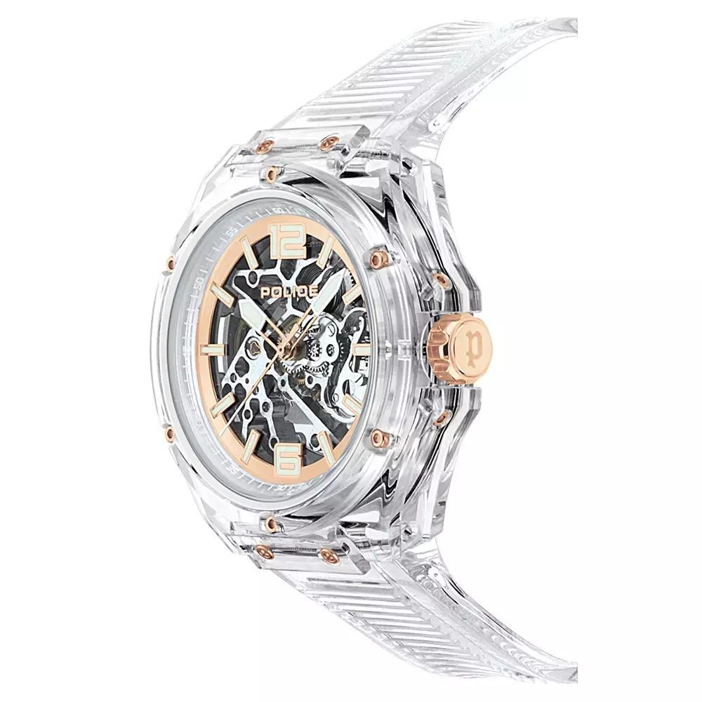 Jam Tangan Pria Police Automatic PL.15924JPCL/48AP Original