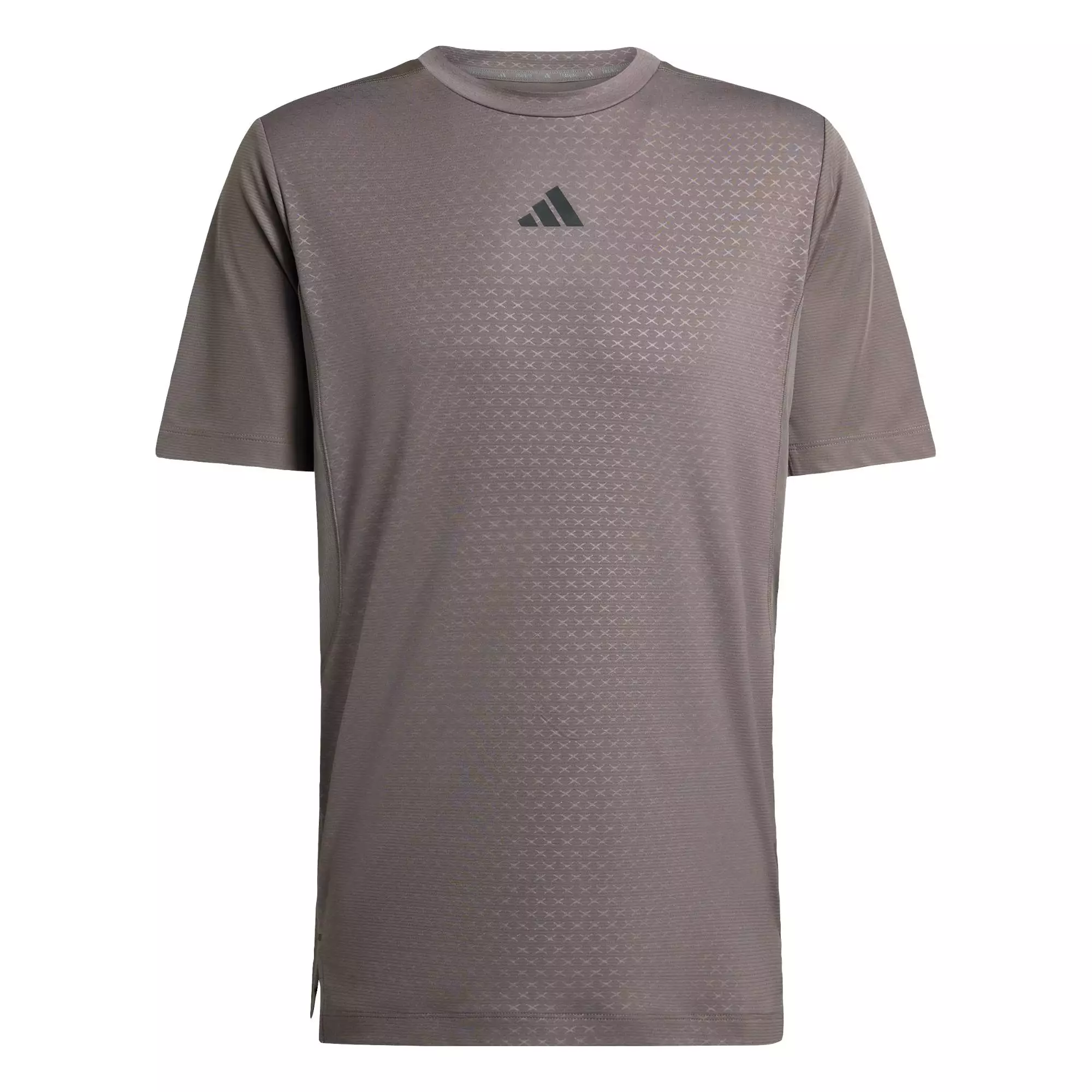 Buy ADIDAS Gym & Training D4T PrimeLift 3 STRIPES T-SHIRT Men Brown ...