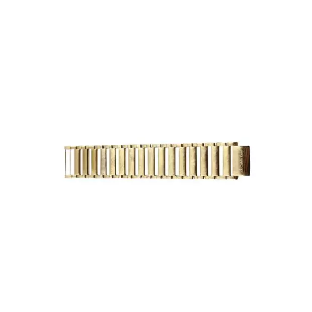 Gold watch link bracelet best sale