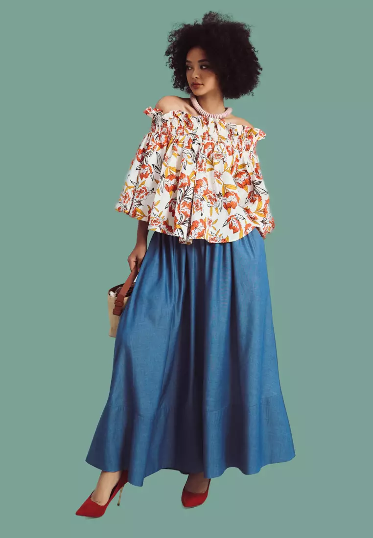 Floral Off-Shoulder Top