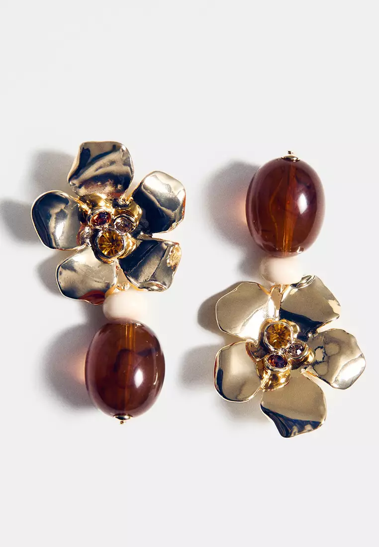Dangling Floral Earrings