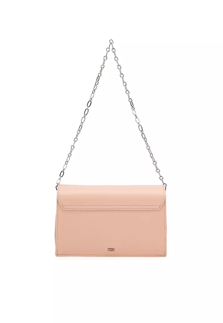 METAL CHAIN SHOULDER BAG