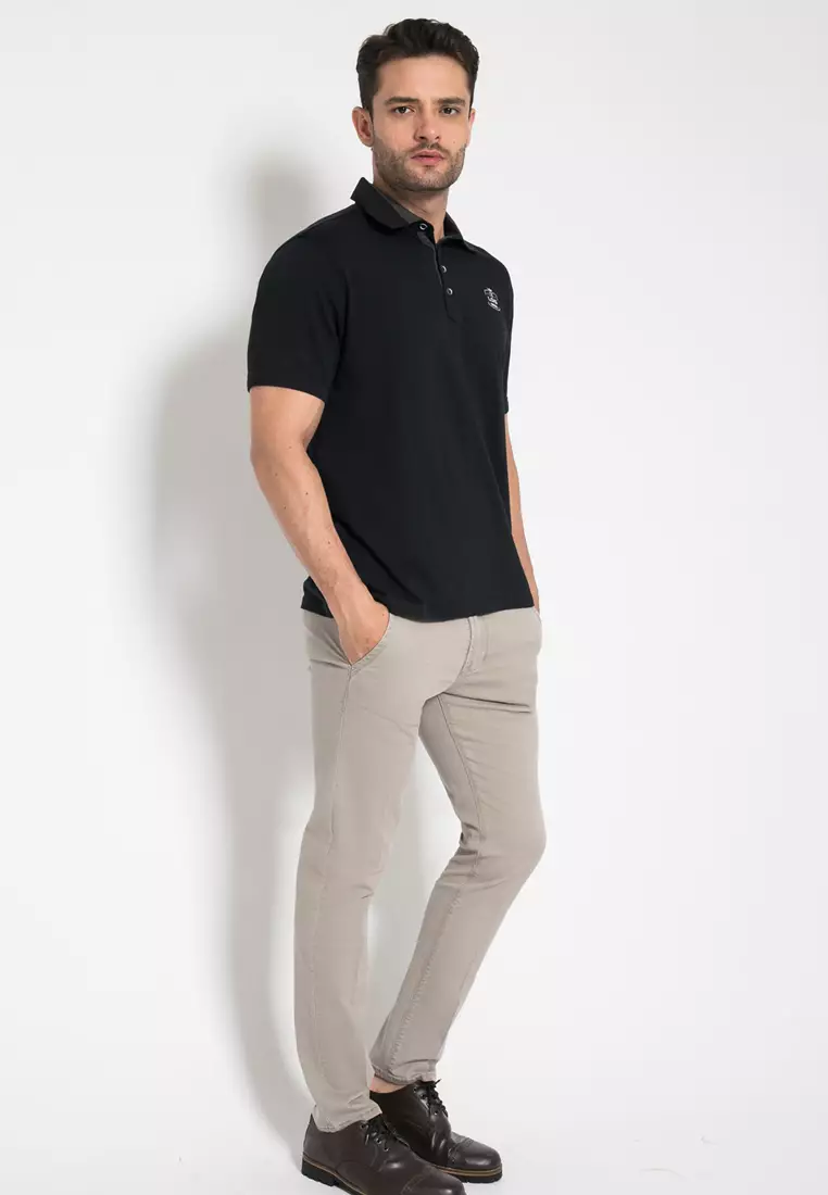 LGS - Celana Panjang Chinos Pria Warna Cream CCT.515.035.003.C