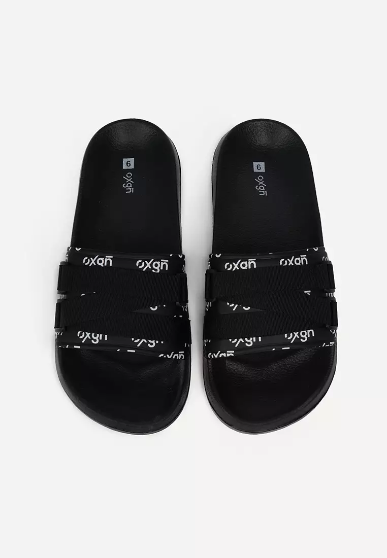 Discount on Oxgn  shoes - SKU: Men's Single Band Slides