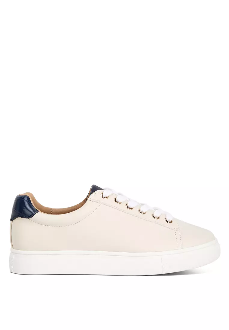 Topshop curly clearance lace up trainers